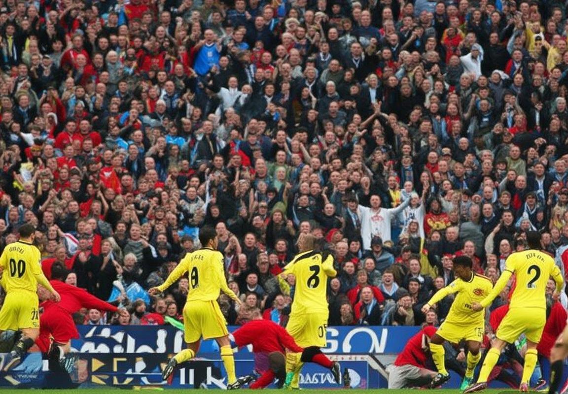 2008年曼联曼城英超巅峰对决：激情绿茵战记(图2)